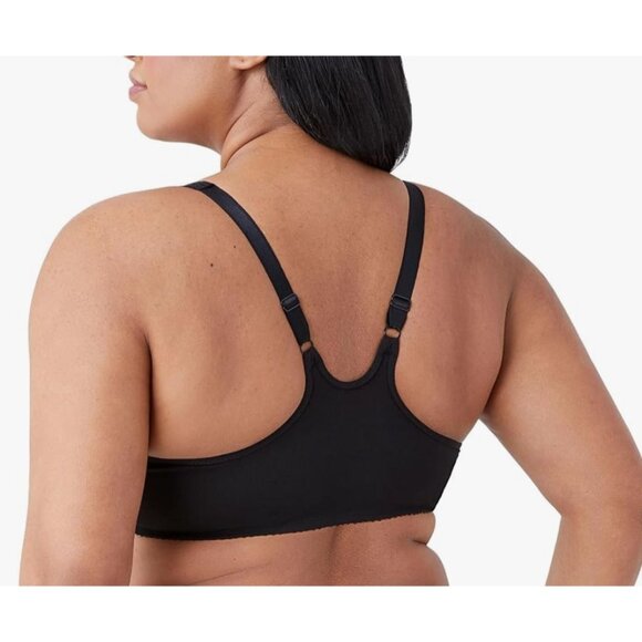 Wacoal Womens Body By Unlined Underwire Racerback Bra Black 32D EUC - Picture 3 of 8